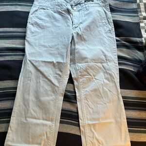Light Blue Casual Pants